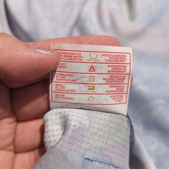 Vintage Tan Jay Floral Silky Open Front Cardigan with Shoulder Pads Woman 14 - Picture 8 of 10